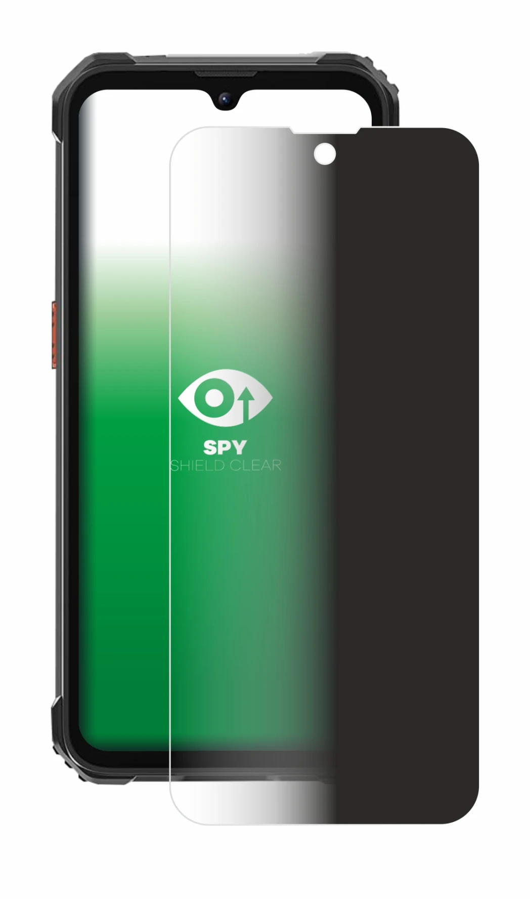 Image of the device Blackview BV5300 Pro (2023) with a wide variety of screen protectors.