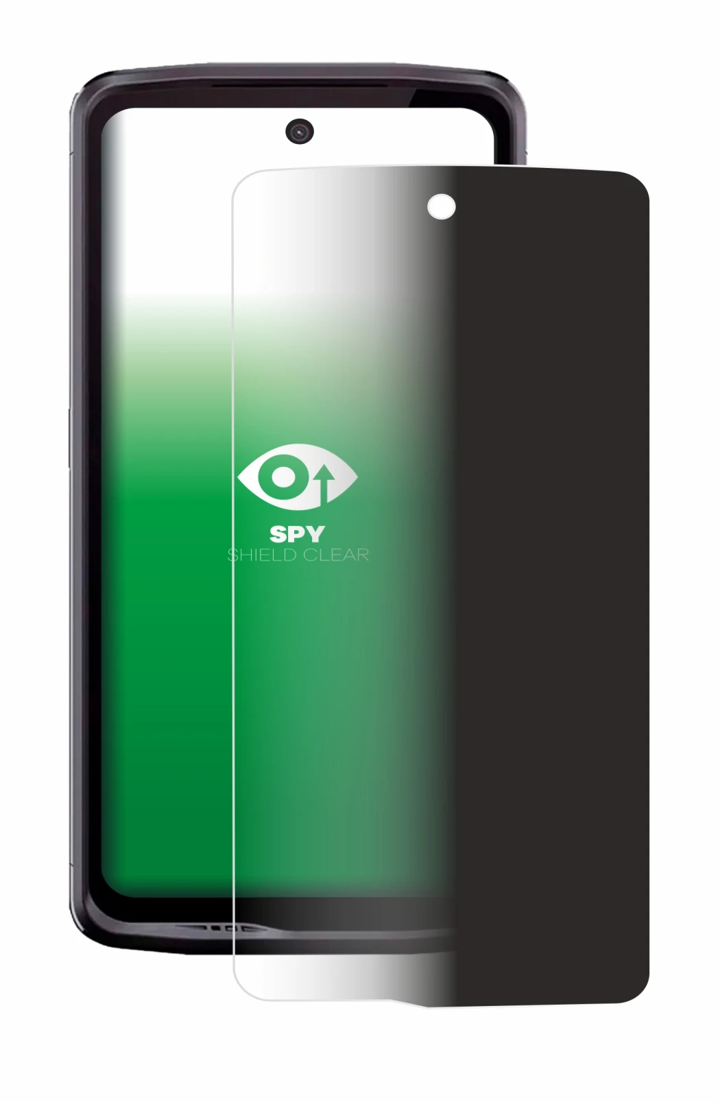 Image of the device Crosscall Stellar X5 with a wide variety of screen protectors.