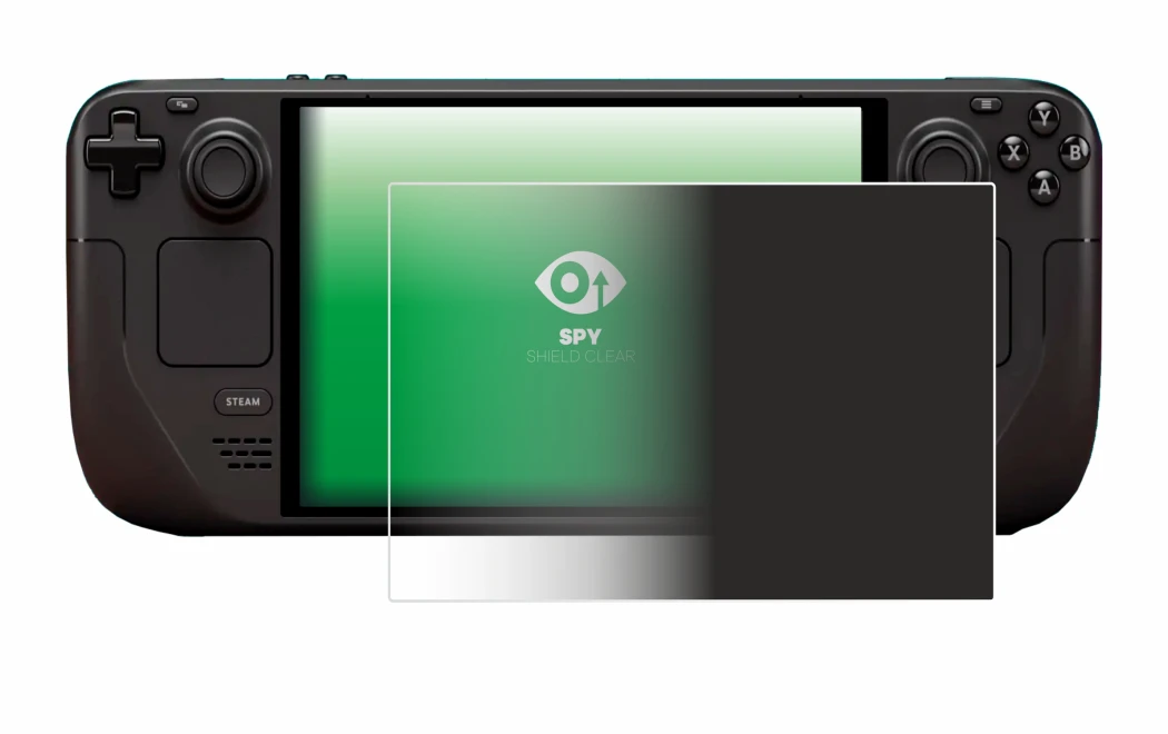 Image of the device Valve Steam Deck OLED with a wide variety of screen protectors.