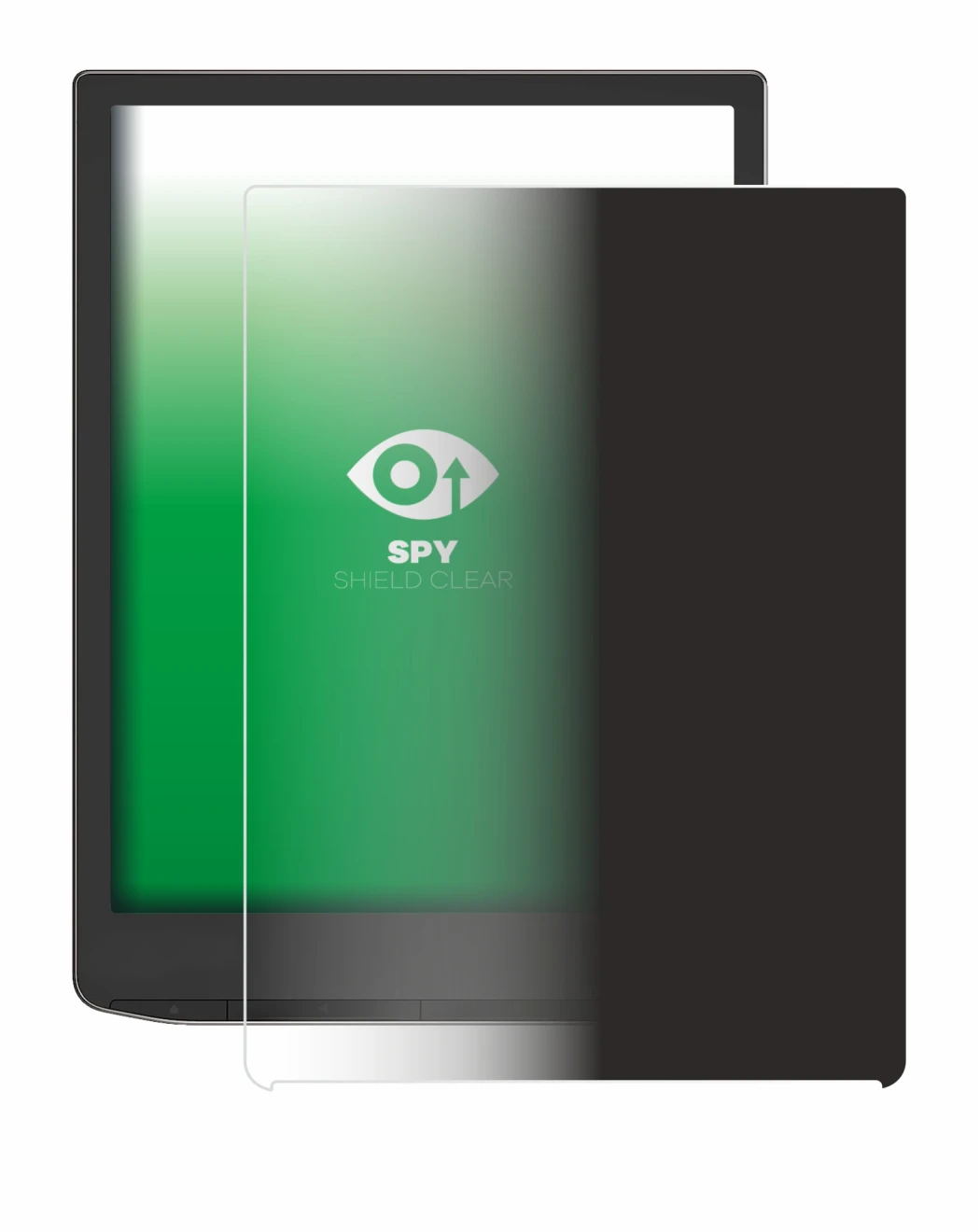 Image of the device Vivlio InkPad 4 with a wide variety of screen protectors.