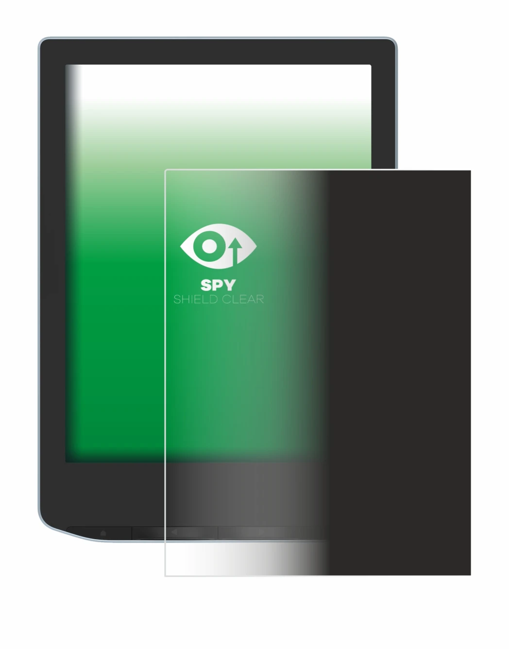 Image of the device Vivlio Light with a wide variety of screen protectors.
