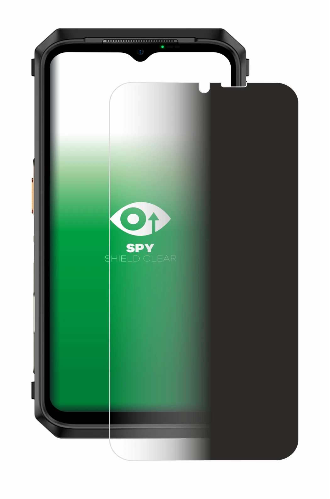 Image of the device Ulefone Power Armor 18 with a wide variety of screen protectors.