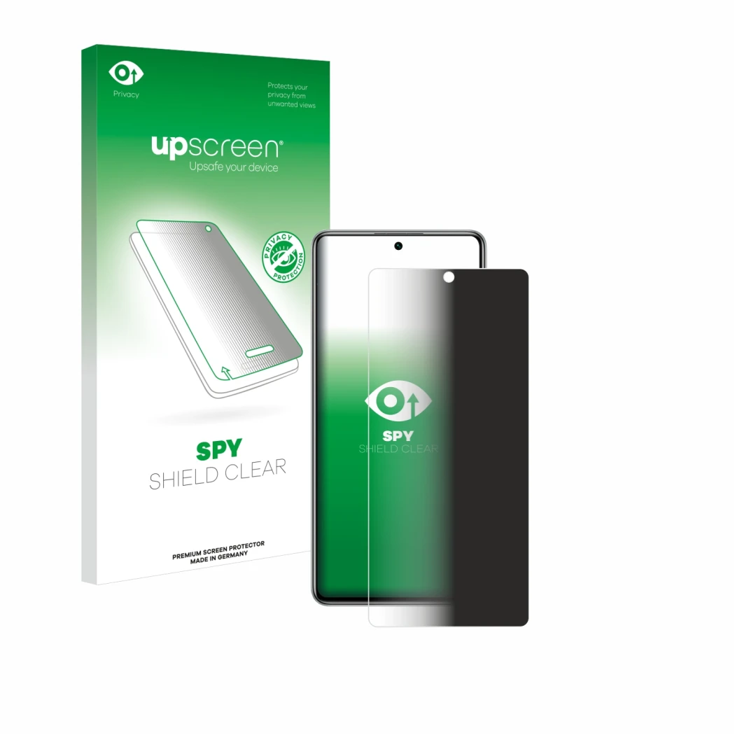 Front side of a product packaging with the brand logo upscreen. Next to it is the device Xiaomi 11T 5G shown with the correspo