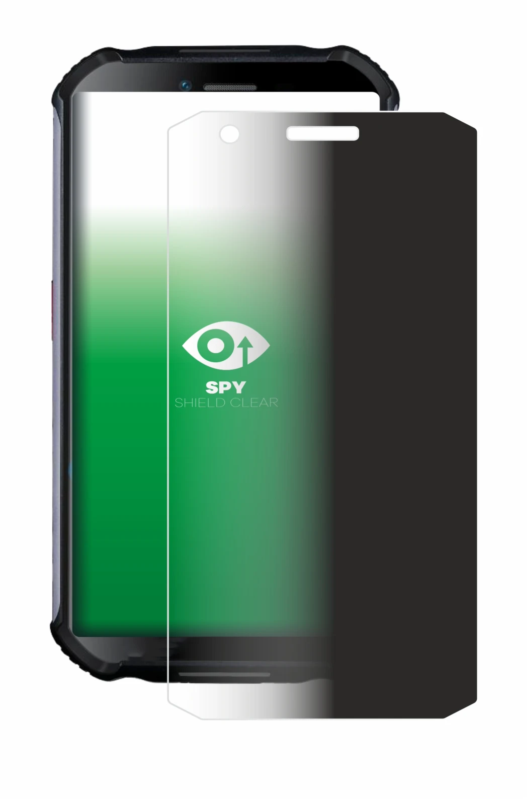 Image of the device Doogee S41 Plus with a wide variety of screen protectors.