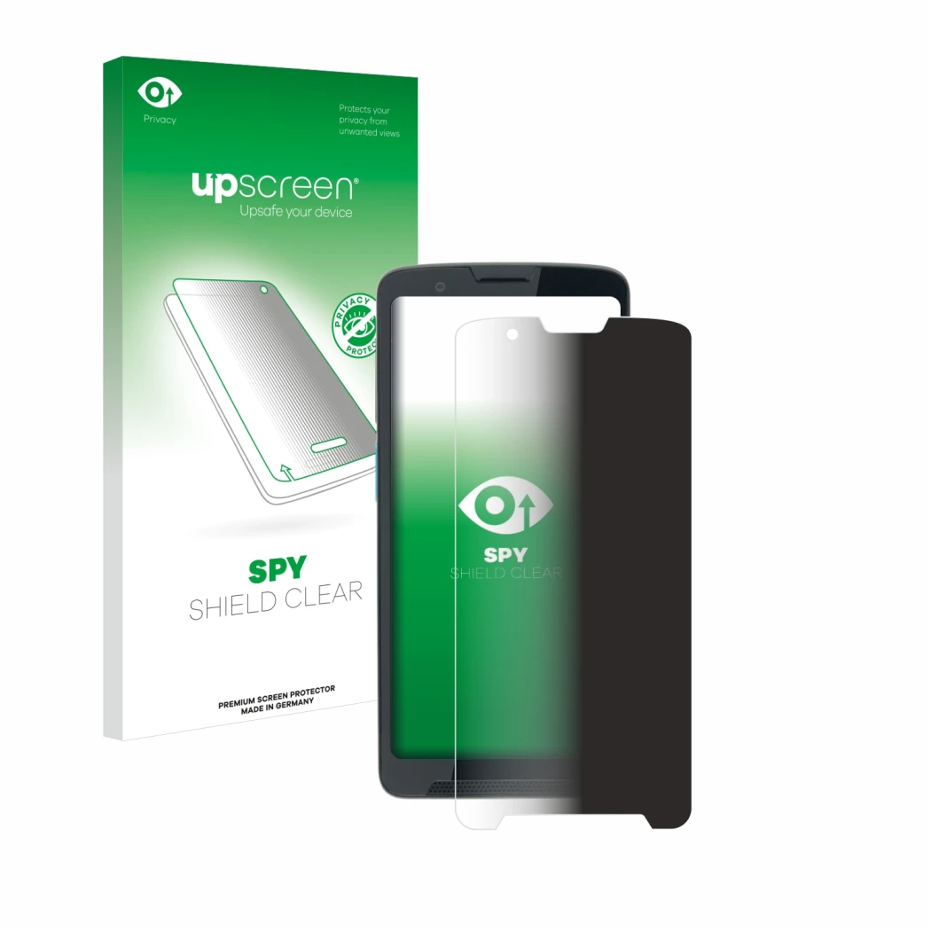 Front side of a product packaging with the brand logo upscreen. Next to it is the device Unitech EA660 shown with the correspo