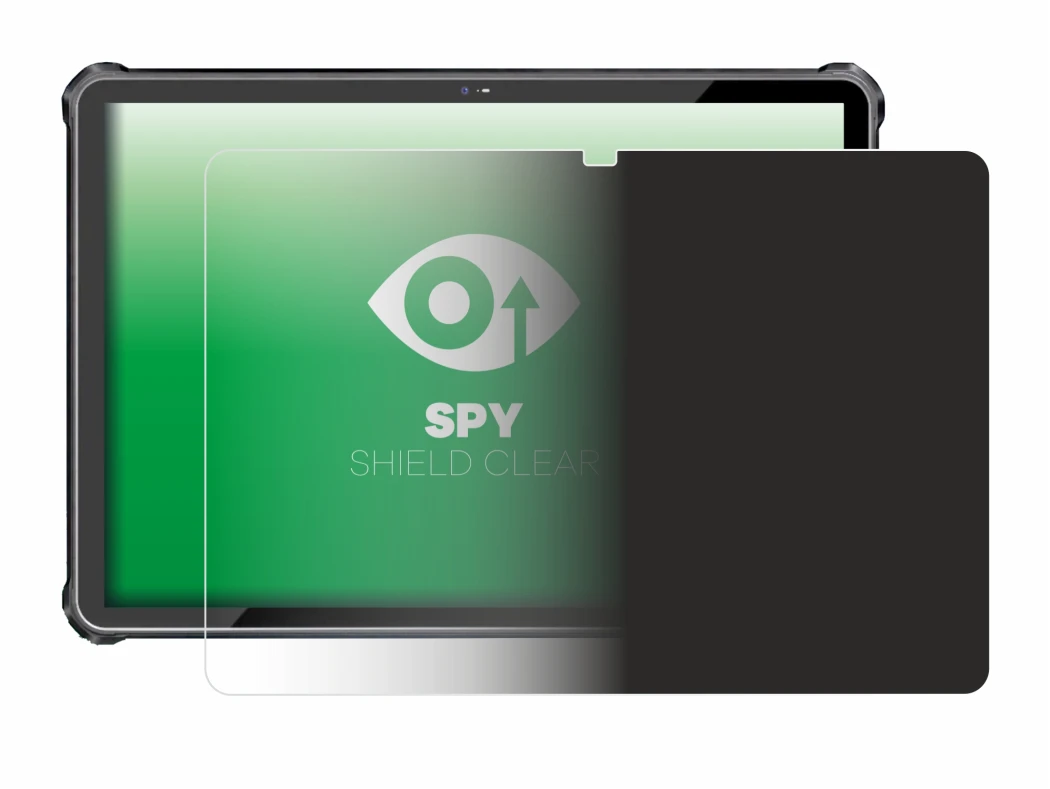 Image of the device Oukitel RT6 with a wide variety of screen protectors.