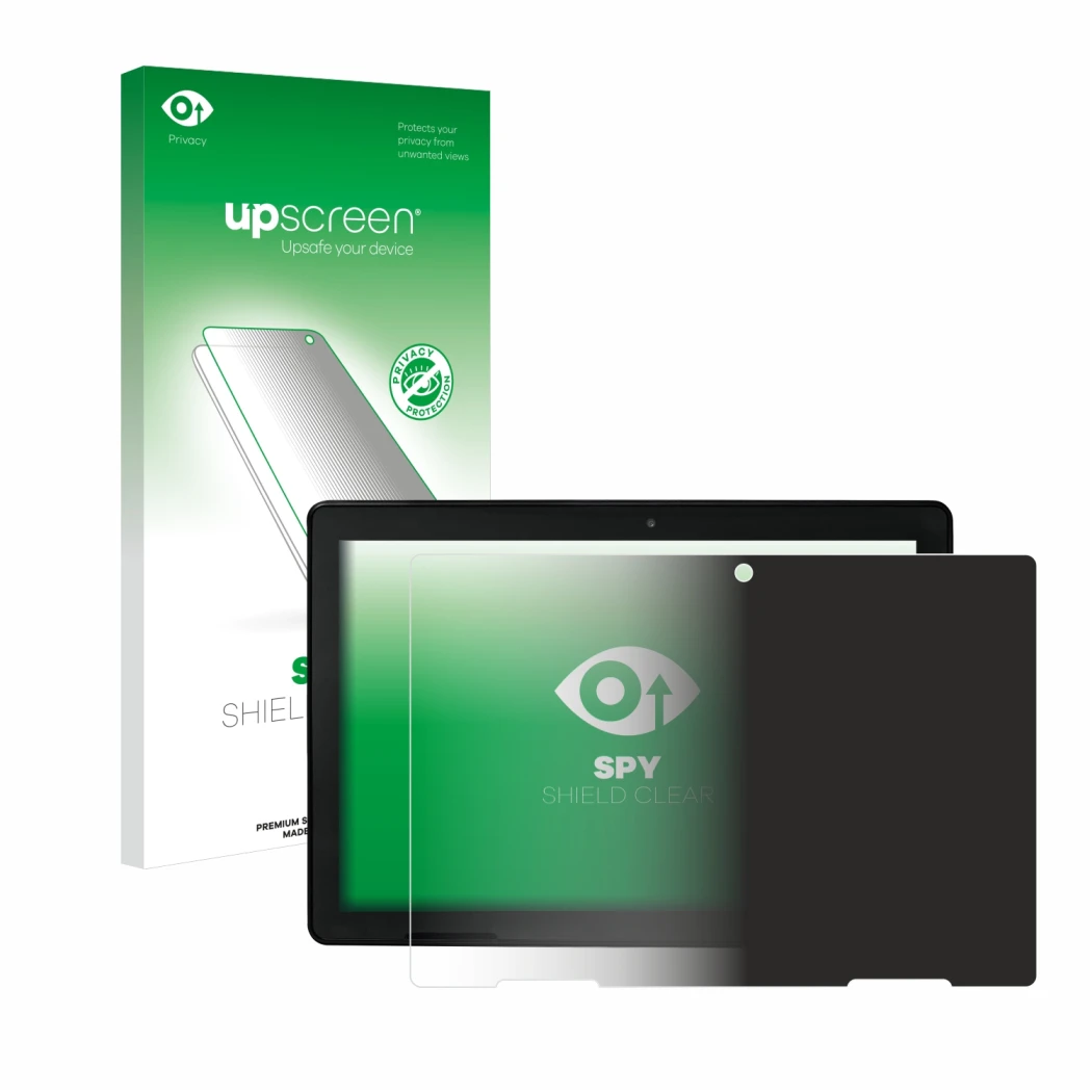Front side of a product packaging with the brand logo upscreen. Next to it is the device MEDION E10900 10