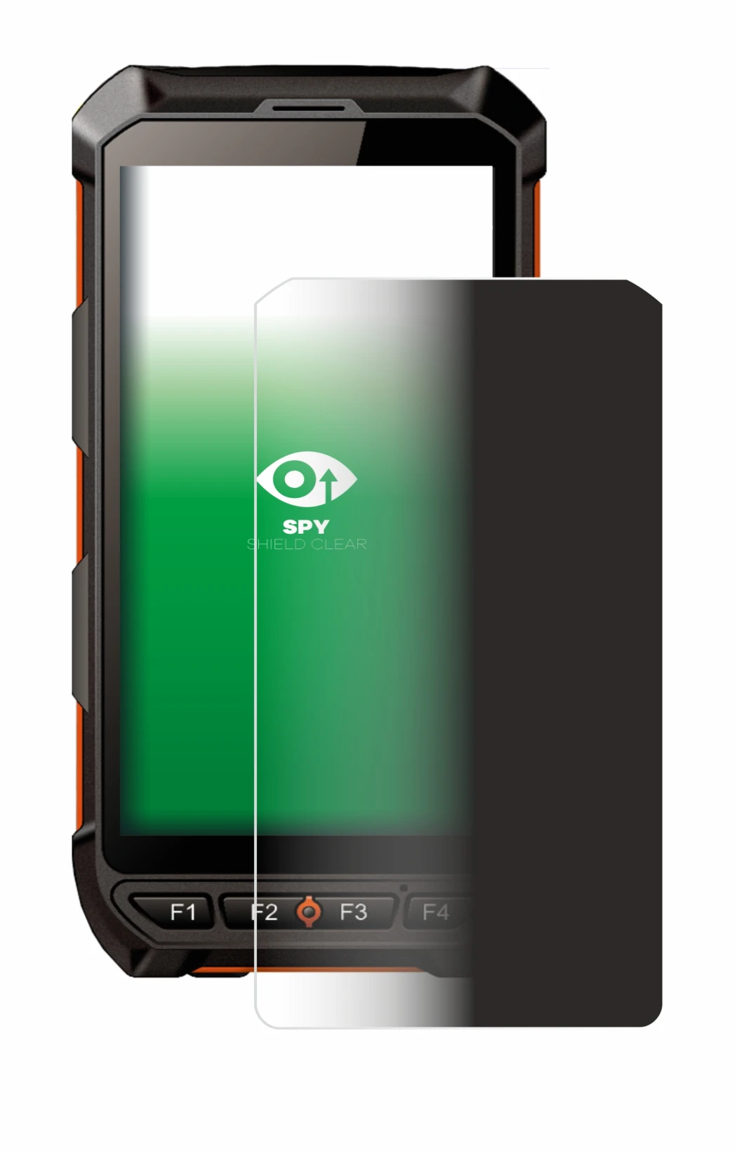 Image of the device iDTronic C9 RED with a wide variety of screen protectors.