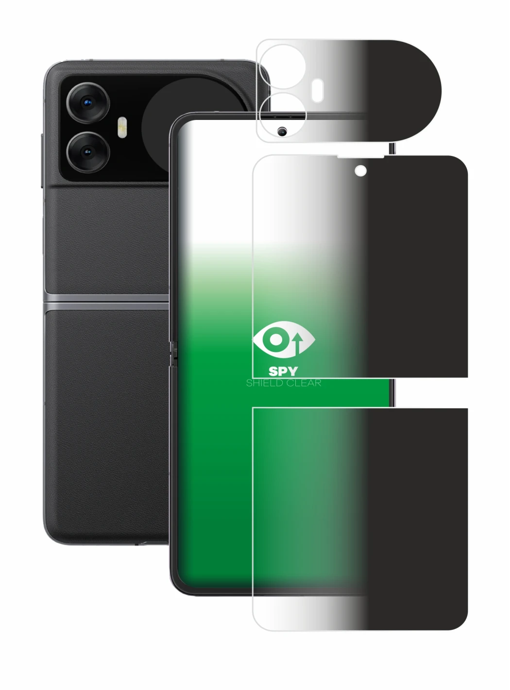 Image of the device Blackview Hero 10 (Front+Back) with a wide variety of screen protectors.