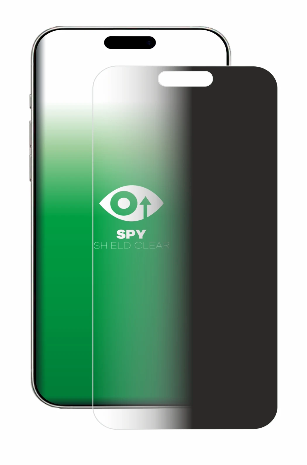 Image of the device Apple iPhone 16 Pro with a wide variety of screen protectors.