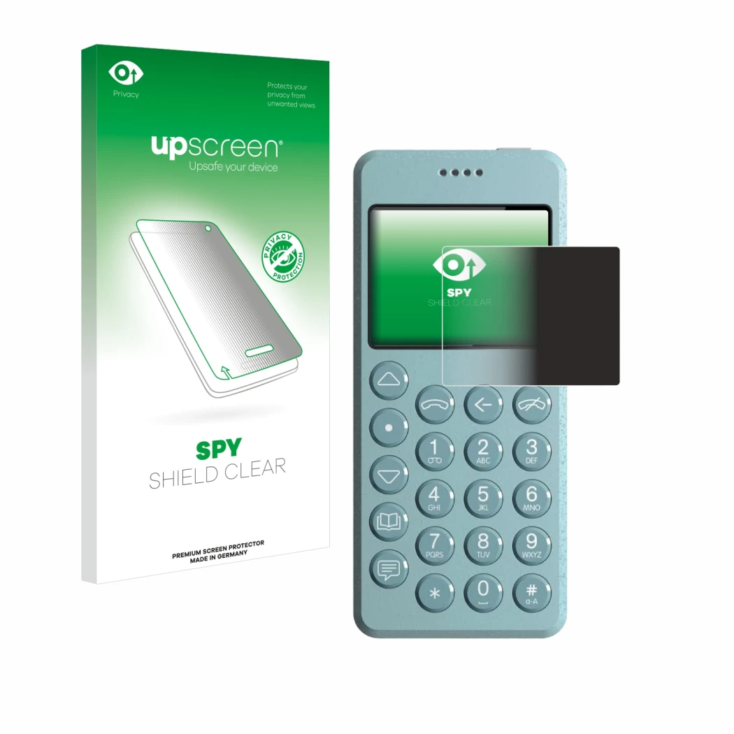 Front side of a product packaging with the brand logo upscreen. Next to it is the device Punkt MP02 shown with the correspondi