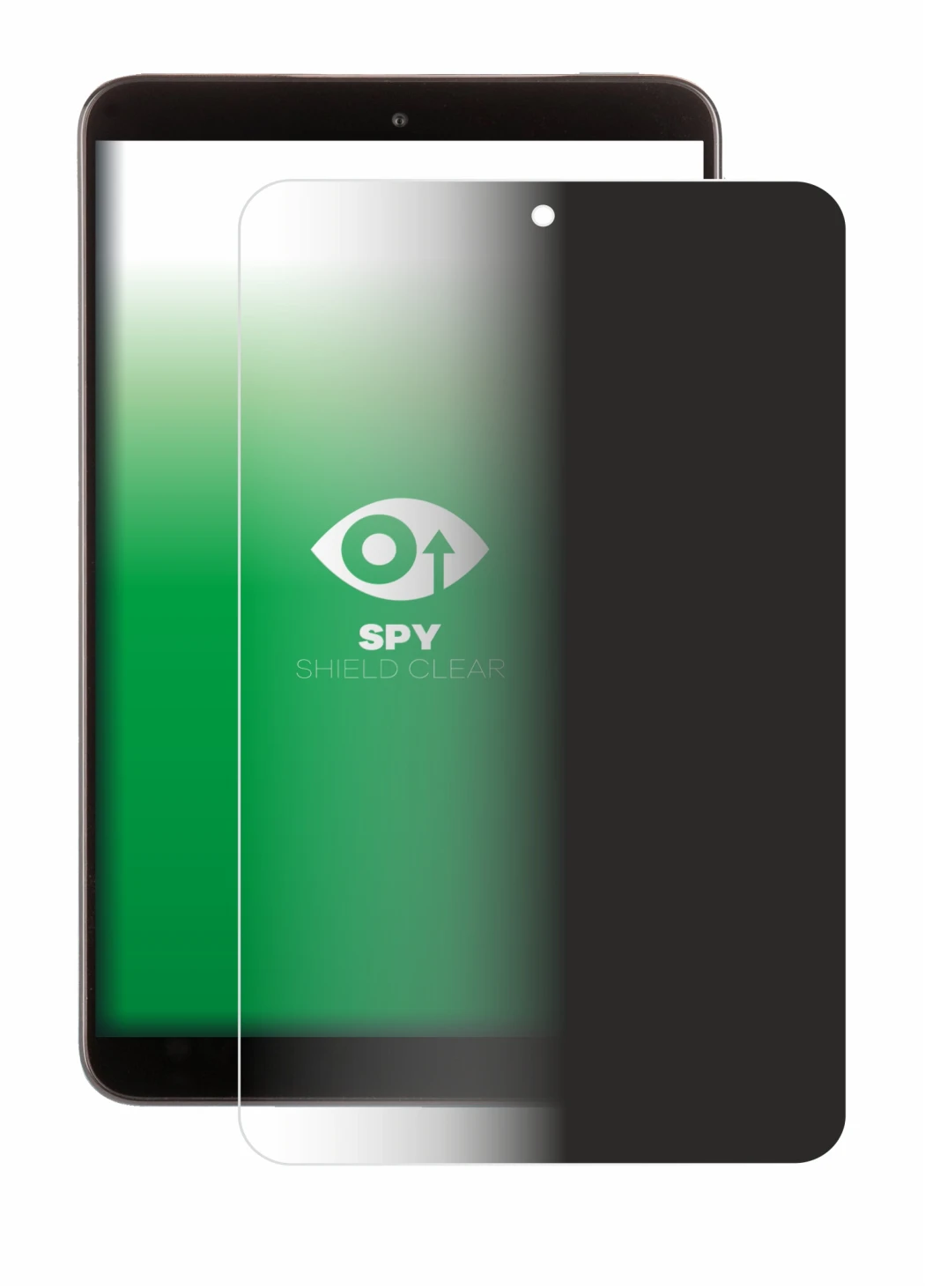 Image of the device Nokia T10 (portrait) with a wide variety of screen protectors.