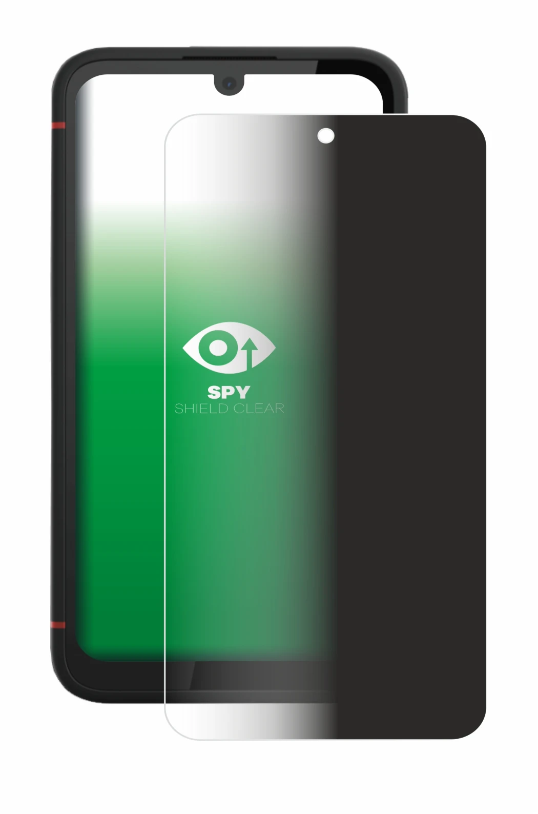 Image of the device Volla Phone X23 with a wide variety of screen protectors.