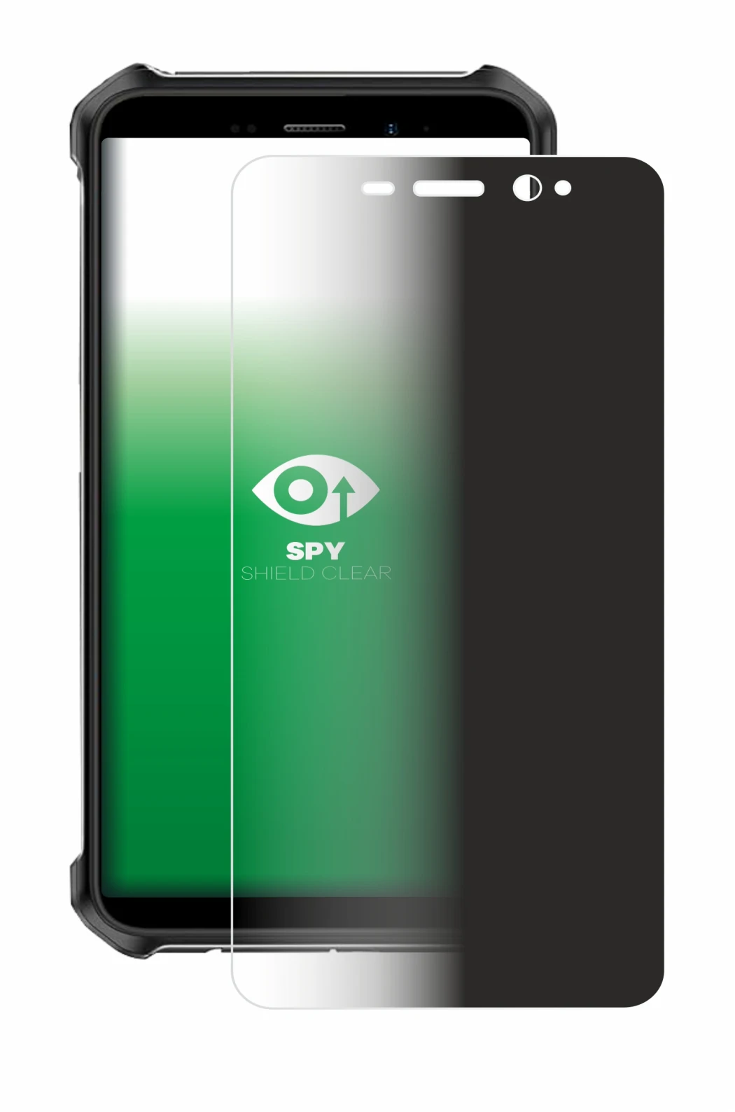 Image of the device Ulefone Armor X12 with a wide variety of screen protectors.