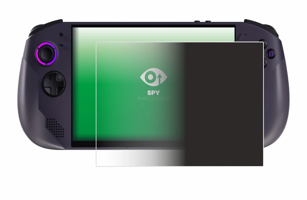 Image of the device Lenovo Legion Go S with a wide variety of screen protectors.