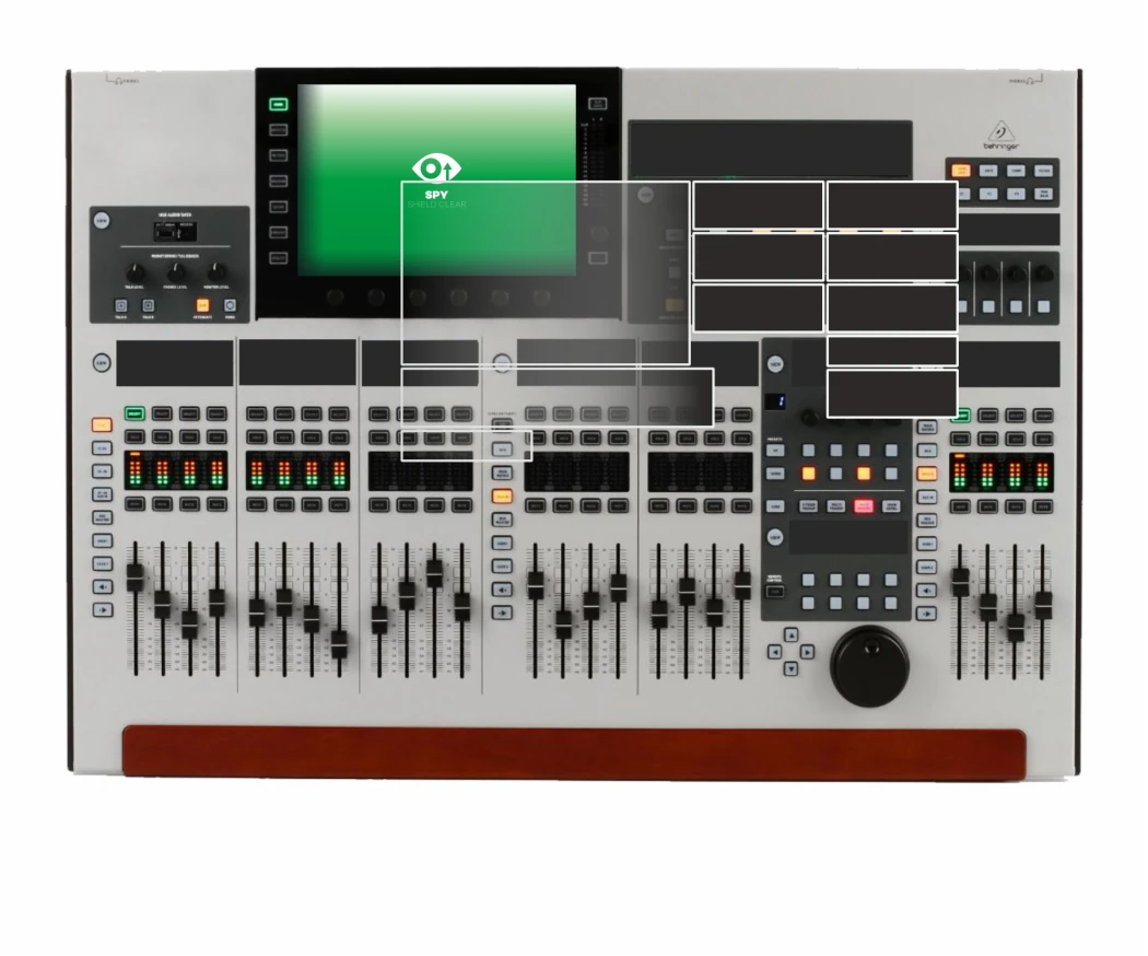 Image of the device Behringer Wing (Set consisting of 11 foils) with a wide variety of screen protectors.