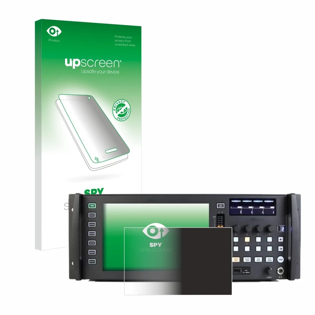 Front side of a product packaging with the brand logo upscreen. Next to it is the device Behringer Wing Rack shown with the co