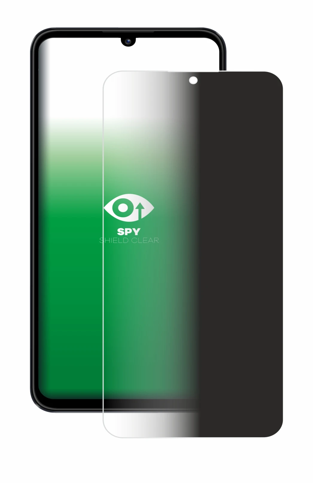 Image of the device ZTE Blade A55 with a wide variety of screen protectors.