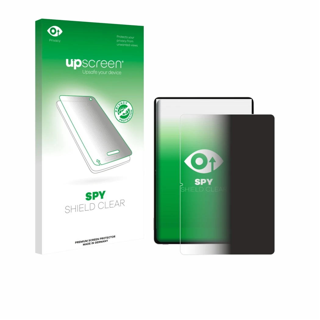 Front side of a product packaging with the brand logo upscreen. Next to it is the device Honor Pad V9 shown with the correspon