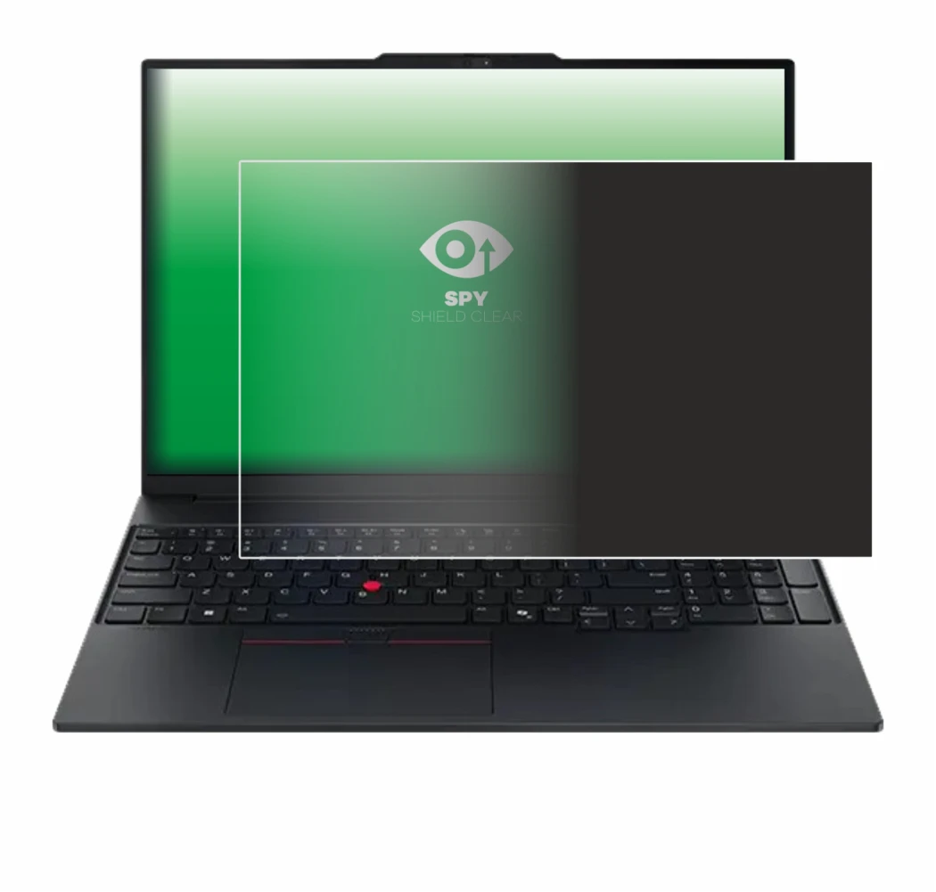 Image of the device Lenovo ThinkPad E16 Gen 3 with a wide variety of screen protectors.