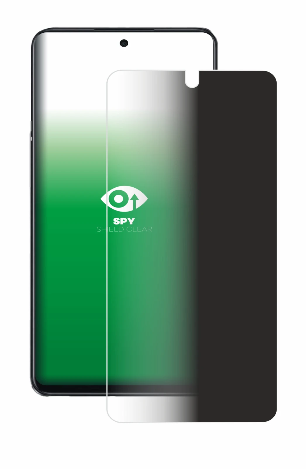 Image of the device Oppo A40 with a wide variety of screen protectors.