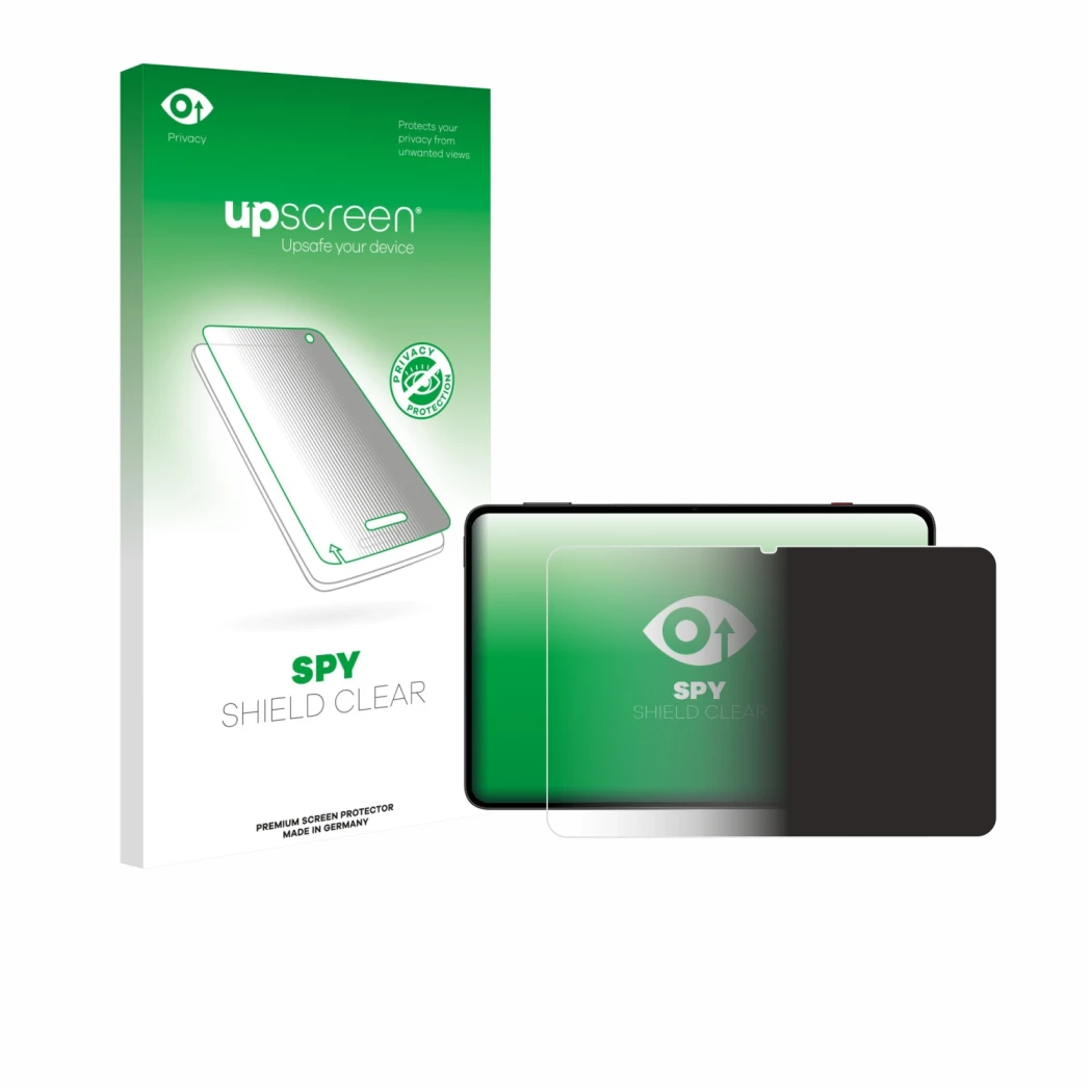 Front side of a product packaging with the brand logo upscreen. Next to it is the device Redmagic Astra NP05J shown with the c