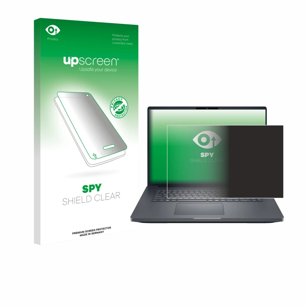 Front side of a product packaging with the brand logo upscreen. Next to it is the device Dell Pro Max Plus 18 shown with the c