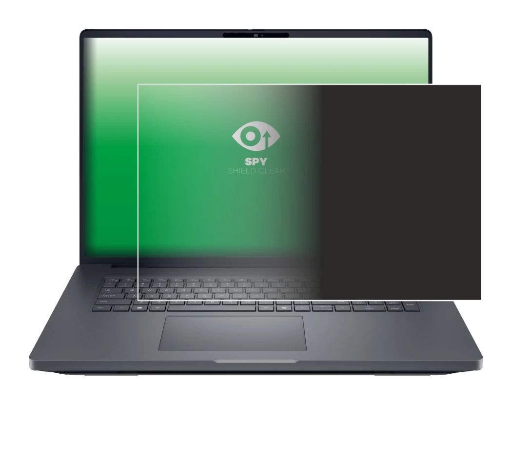 Image of the device Dell Pro Max Plus 18 with a wide variety of screen protectors.