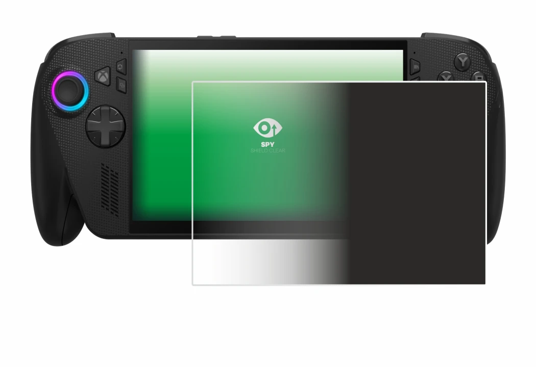 Image of the device ASUS ROG Ally X 2025 with a wide variety of screen protectors.