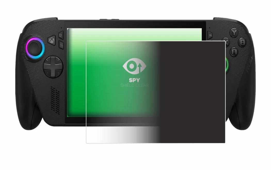 Image of the device ASUS ROG Xbox Ally X with a wide variety of screen protectors.