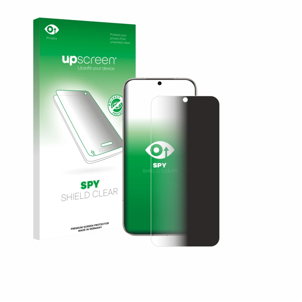 Front side of a product packaging with the brand logo upscreen. Next to it is the device Honor Magic 8 shown with the correspo