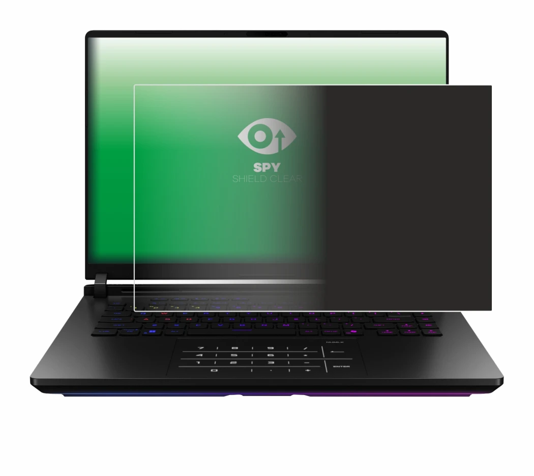 Image of the device ASUS ROG Strix SCAR 18 2025 with a wide variety of screen protectors.