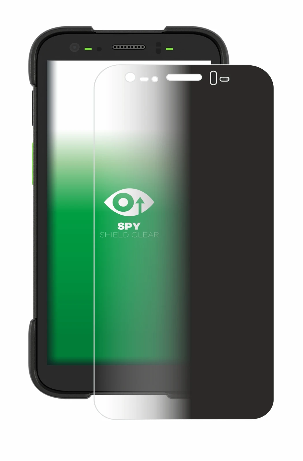 Image of the device Zebra TC701 with a wide variety of screen protectors.