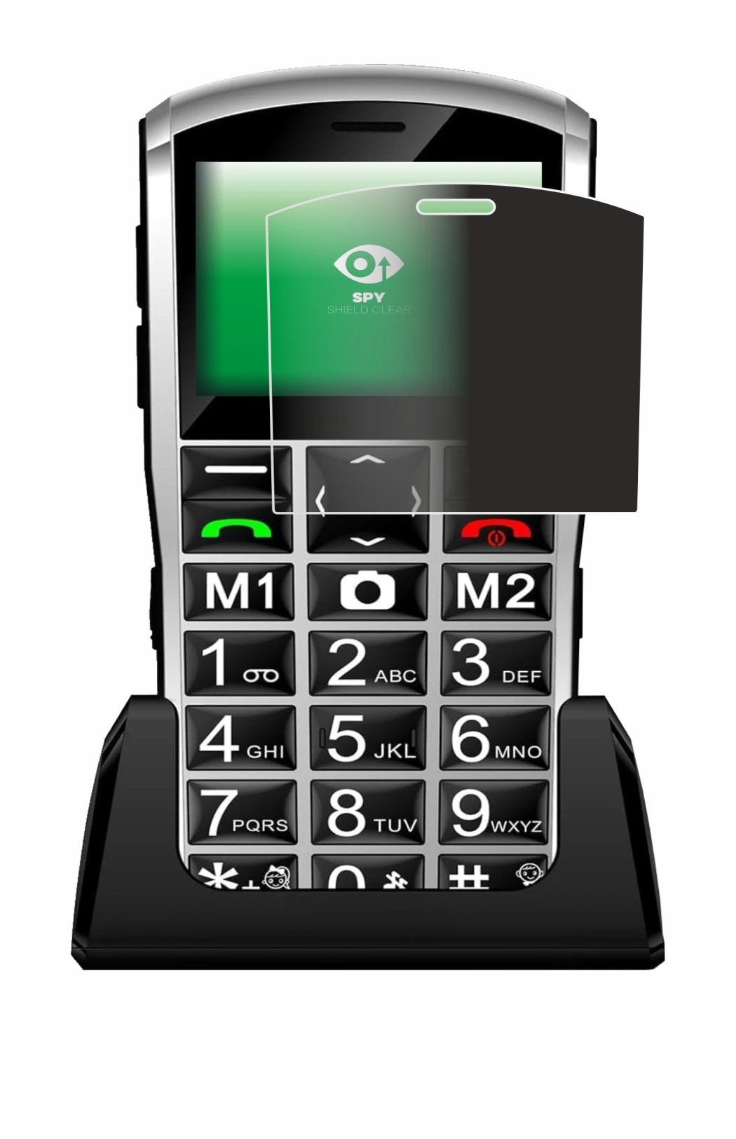 Image of the device Artfone A400 Pro 4G with a wide variety of screen protectors.