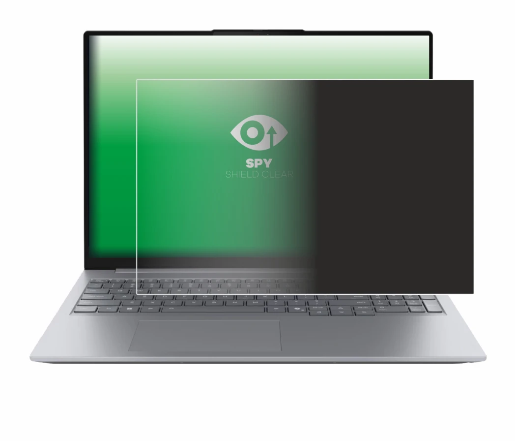 Image of the device Lenovo ThinkBook 16 Gen 9 with a wide variety of screen protectors.