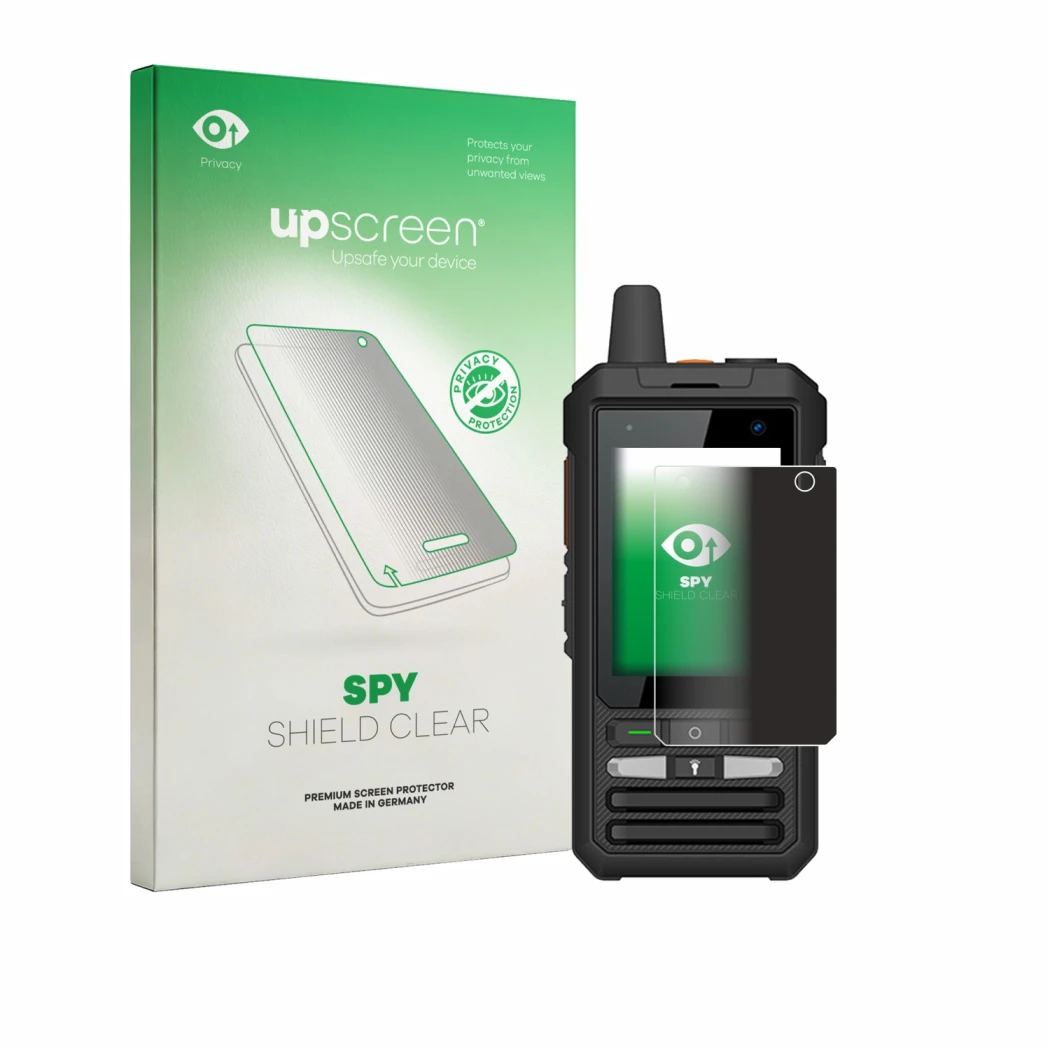 Front side of a product packaging with the brand logo upscreen. Next to it is the device Uniwa F80S shown with the correspondi