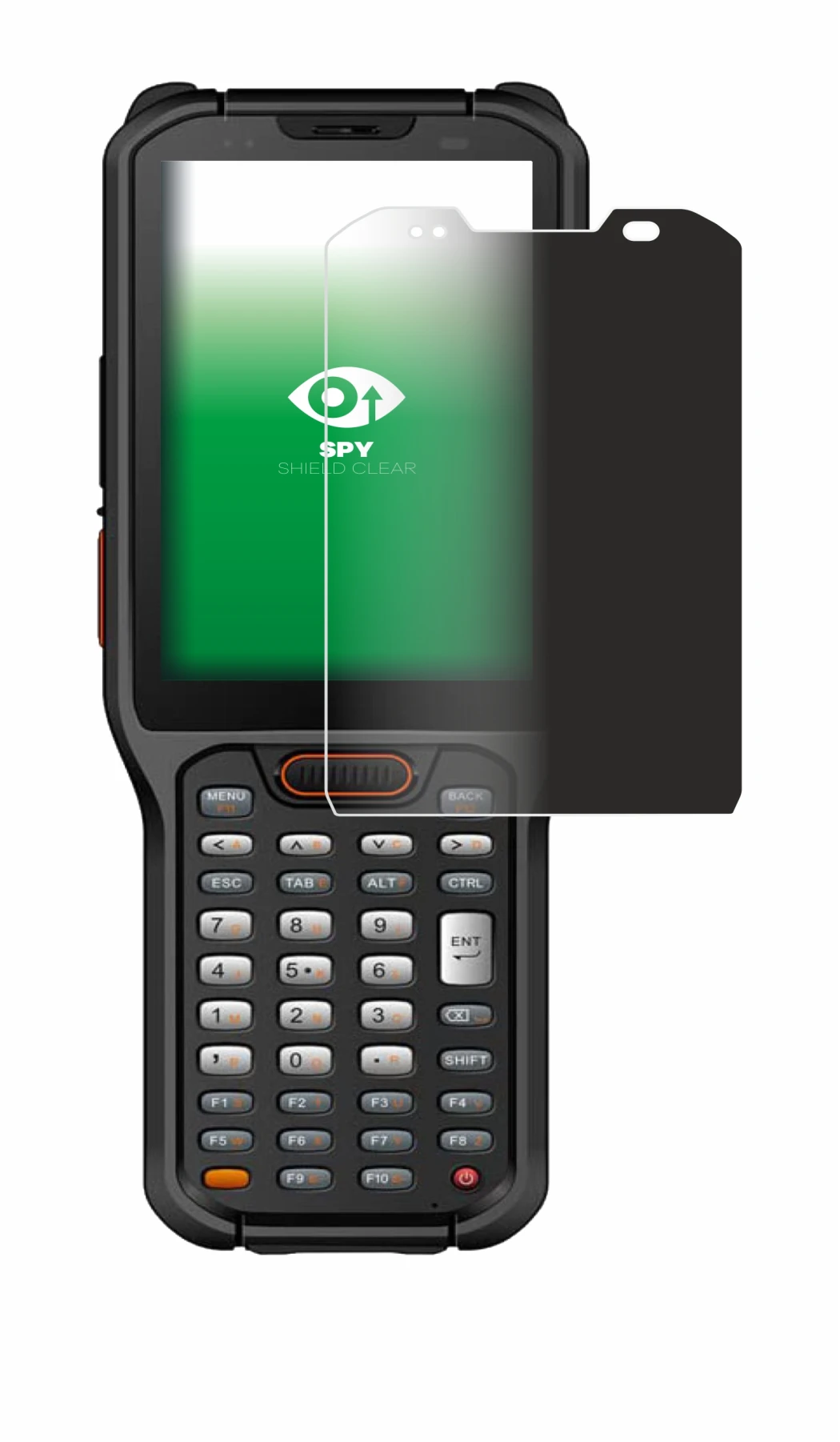 Image of the device Urovo RT40S with a wide variety of screen protectors.