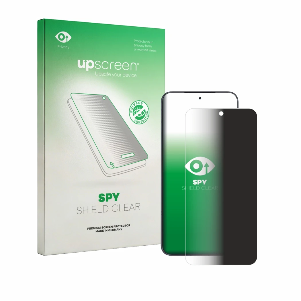 Front side of a product packaging with the brand logo upscreen. Next to it is the device Honor Power 2 shown with the correspo