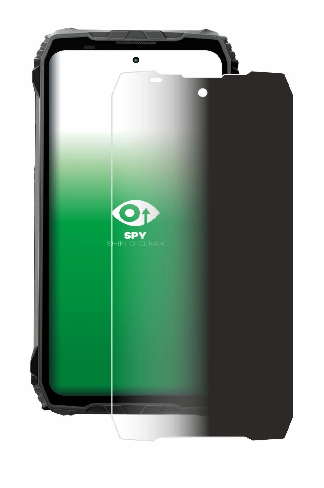 Image of the device Blackview Fort 200 with a wide variety of screen protectors.