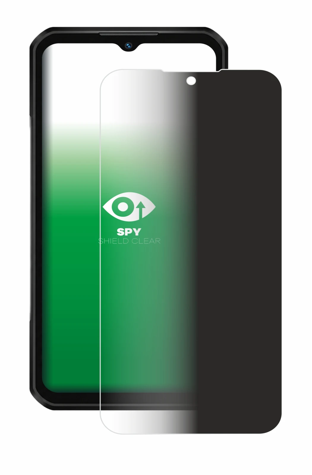 Image of the device Oukitel WP66 with a wide variety of screen protectors.