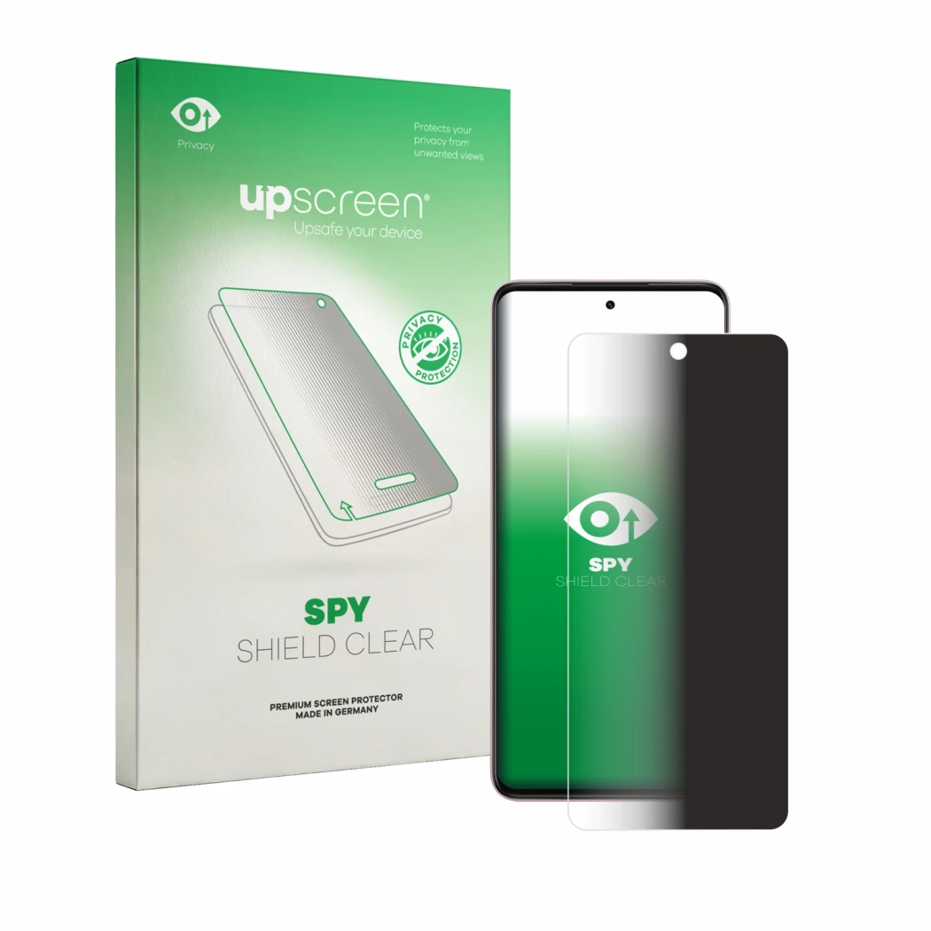 Front side of a product packaging with the brand logo upscreen. Next to it is the device Oppo A5i Pro shown with the correspon