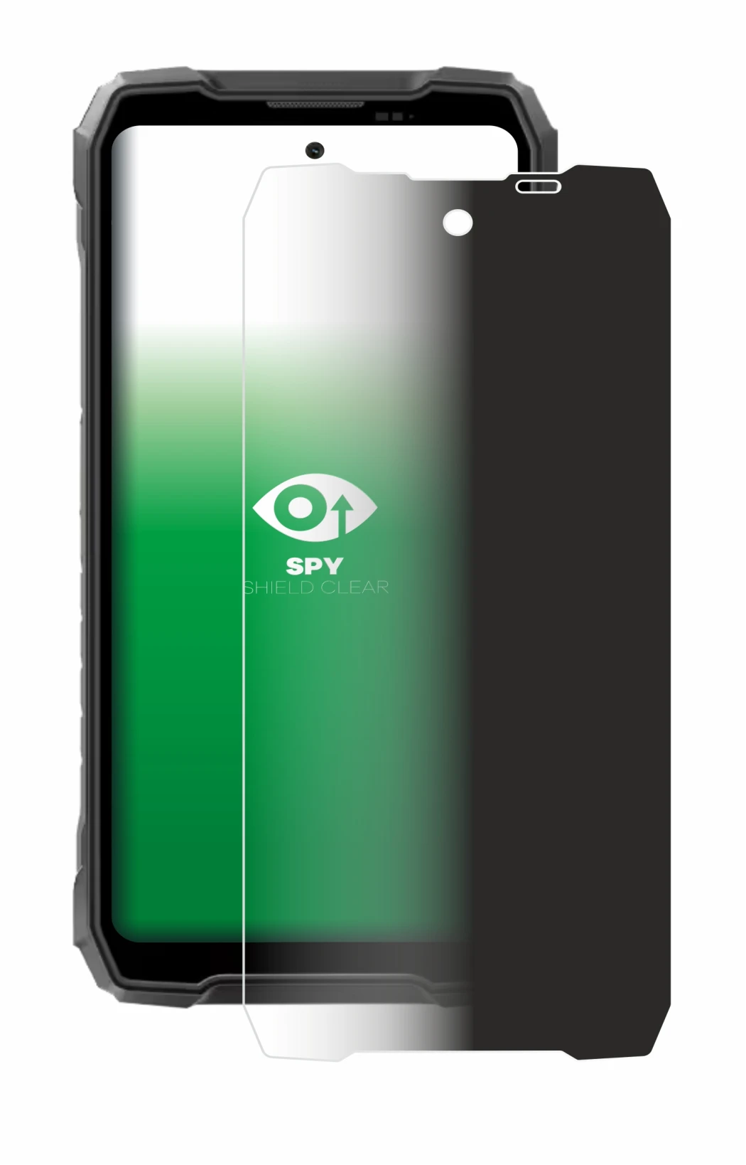 Image of the device Blackview Rock 5 with a wide variety of screen protectors.