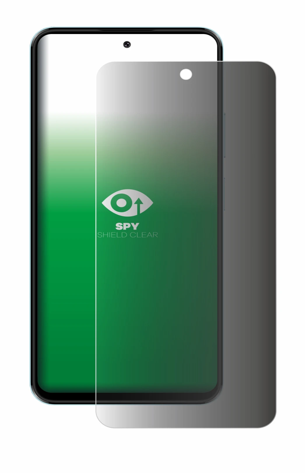 Image of the device HMD Luma with a wide variety of screen protectors.