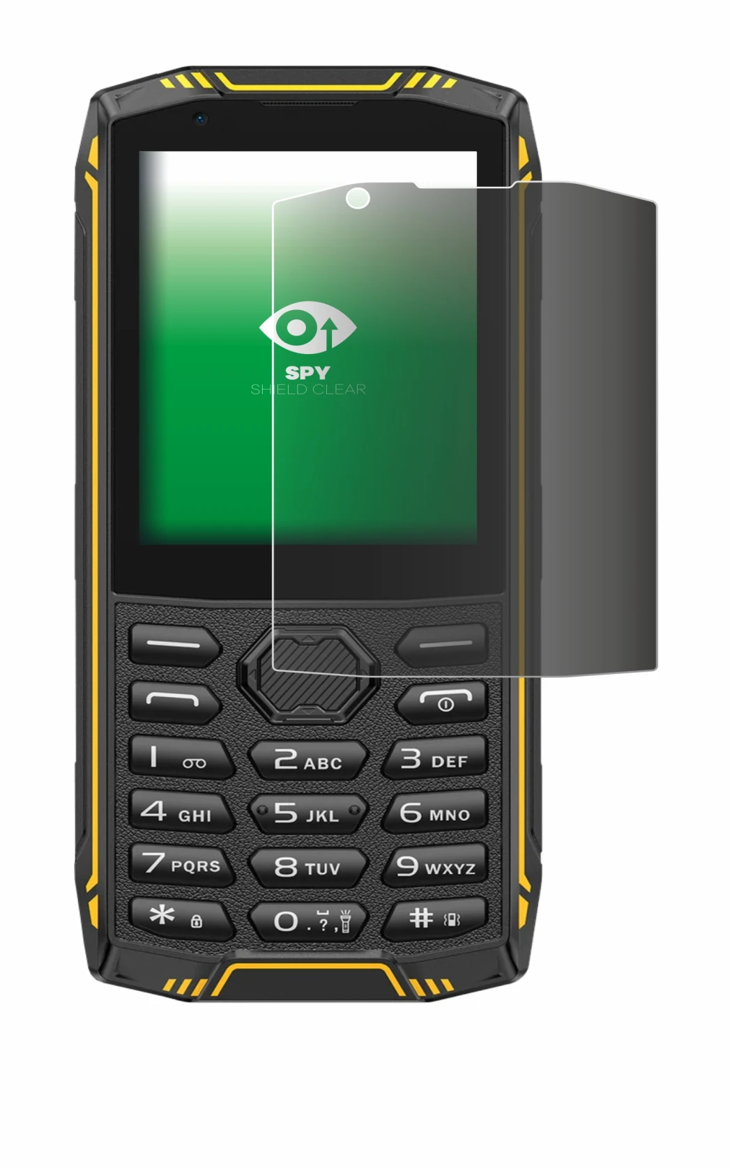 Image of the device Ulefone Armor Mini 5 with a wide variety of screen protectors.