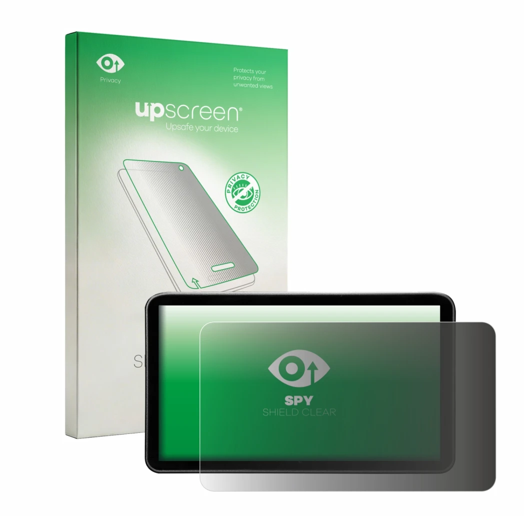 Front side of a product packaging with the brand logo upscreen. Next to it is the device Portkeys LS7P 7