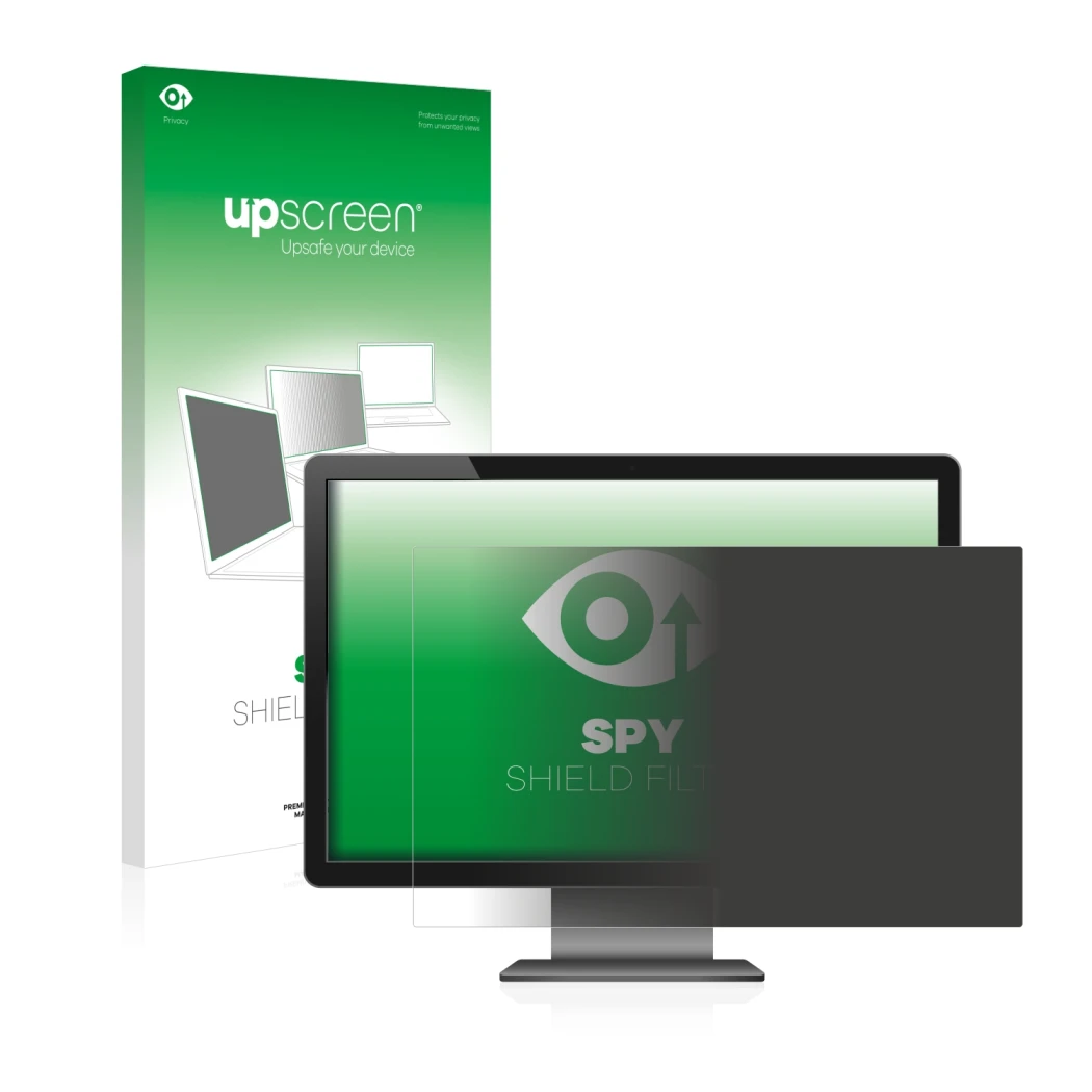 Front side of a product packaging with the brand logo upscreen. Next to it is the device shown with the corresponding screen p