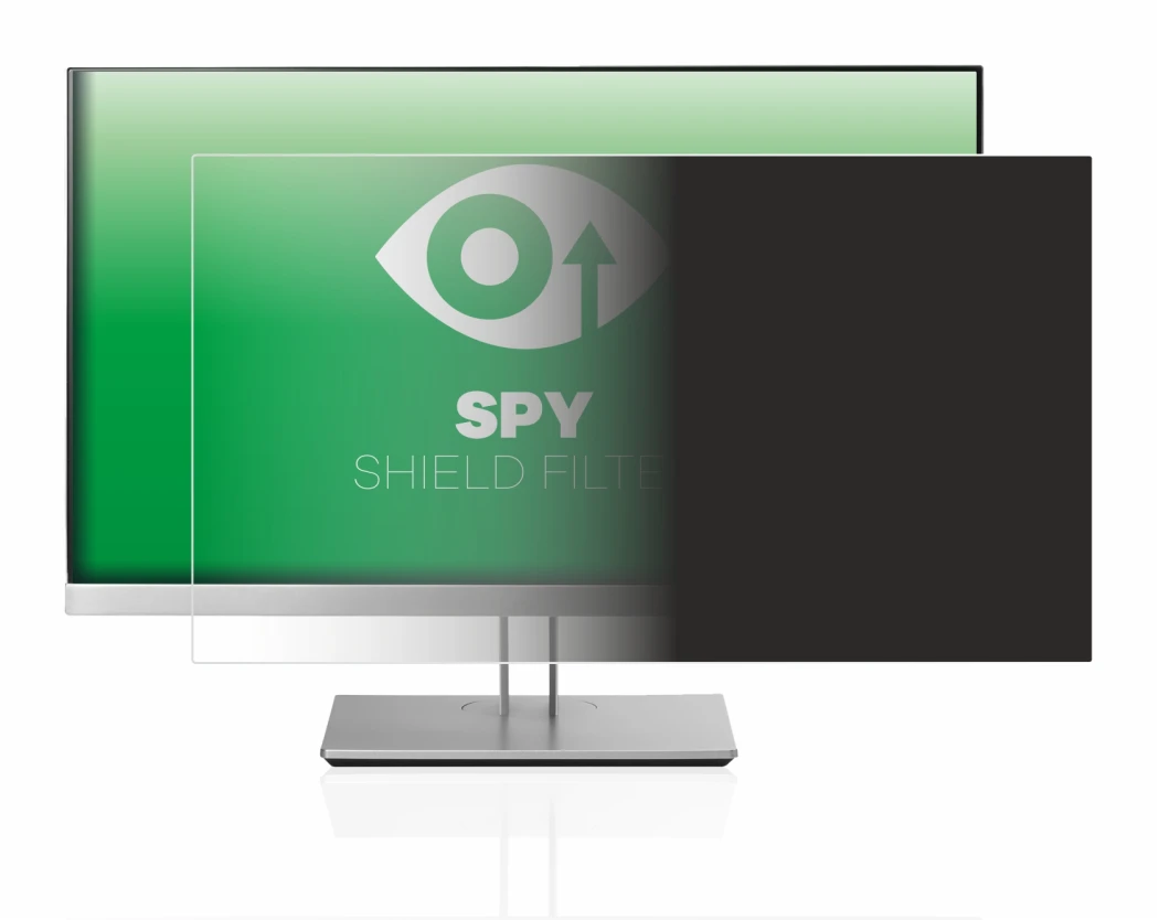 Image of the device HP EliteDisplay E233 with a wide variety of screen protectors.