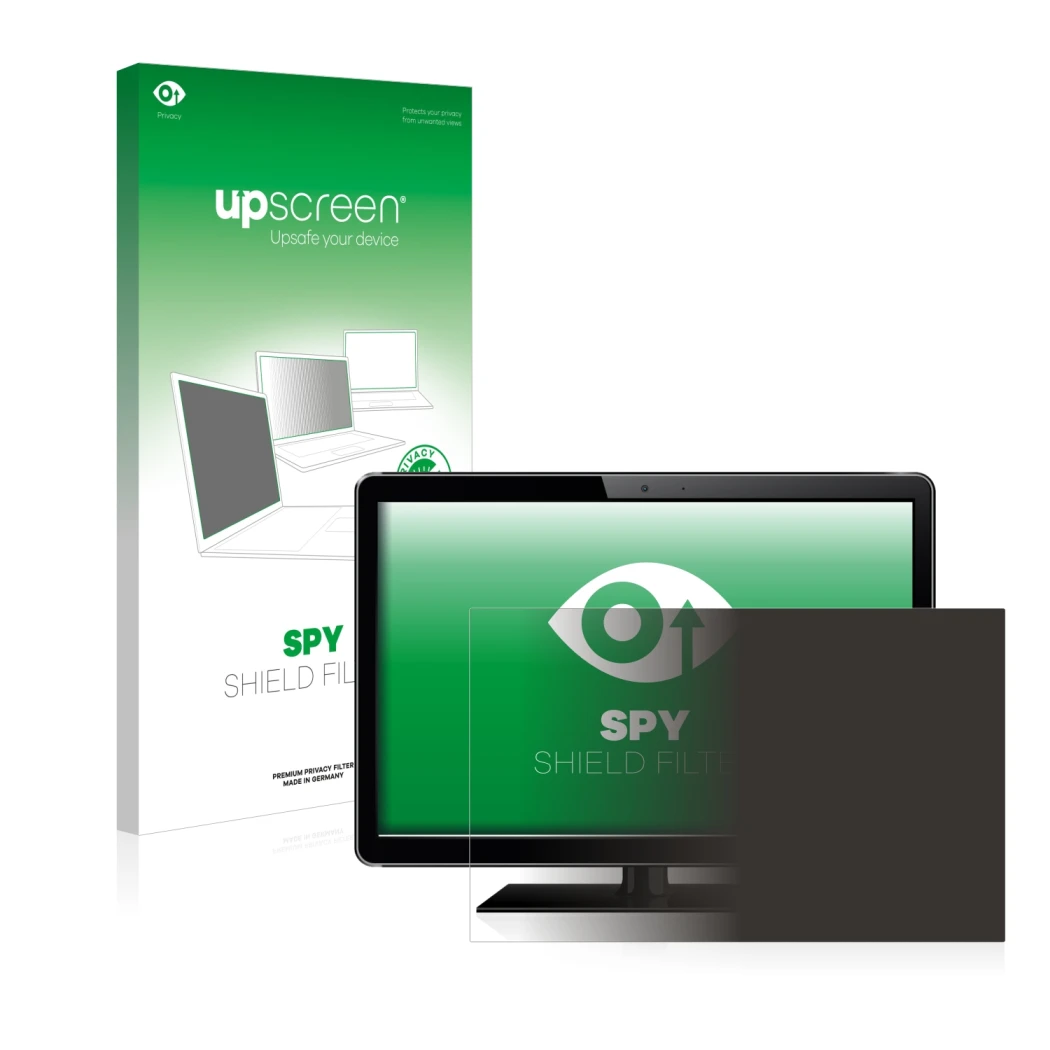 Front side of a product packaging with the brand logo upscreen. Next to it is the device shown with the corresponding screen p