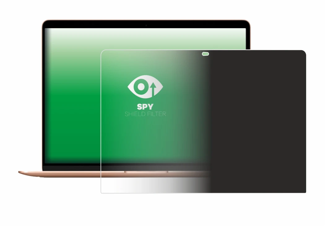 Image of the device Apple MacBook Air M1 2020 with a wide variety of screen protectors.