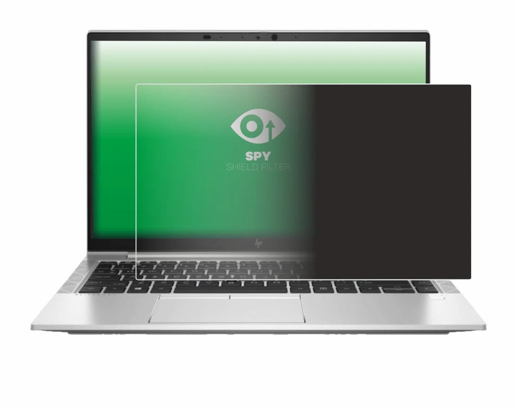Image of the device HP EliteBook 845 G7 with a wide variety of screen protectors.